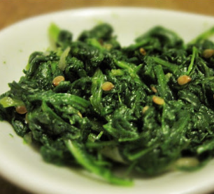 Creamy Garlic Spinach