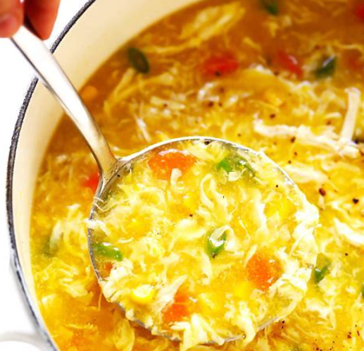 002. Chicken & Cream Corn Soup