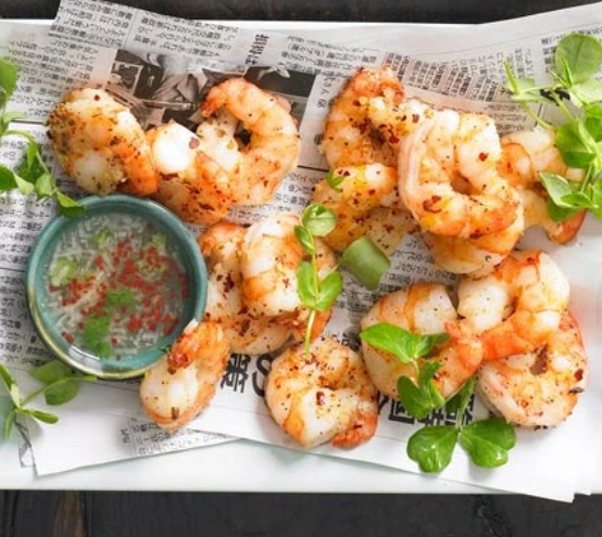 013. Salt & Peppers King Prawns