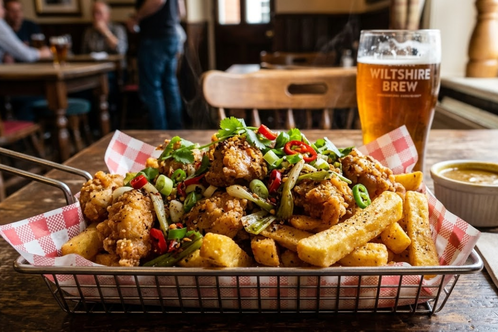 019g. Salt & Pepper Chicken & Chips