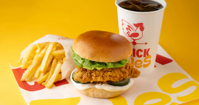 Spicy Chicken Burger Meal